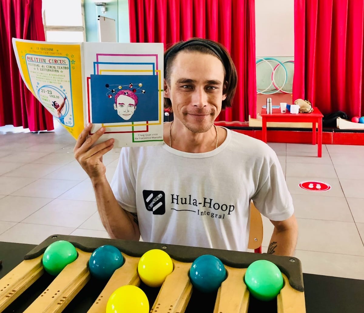 Circo Acessível: Joinville recebe workshop com o educador Craig Quat, método está em mais de 40 países