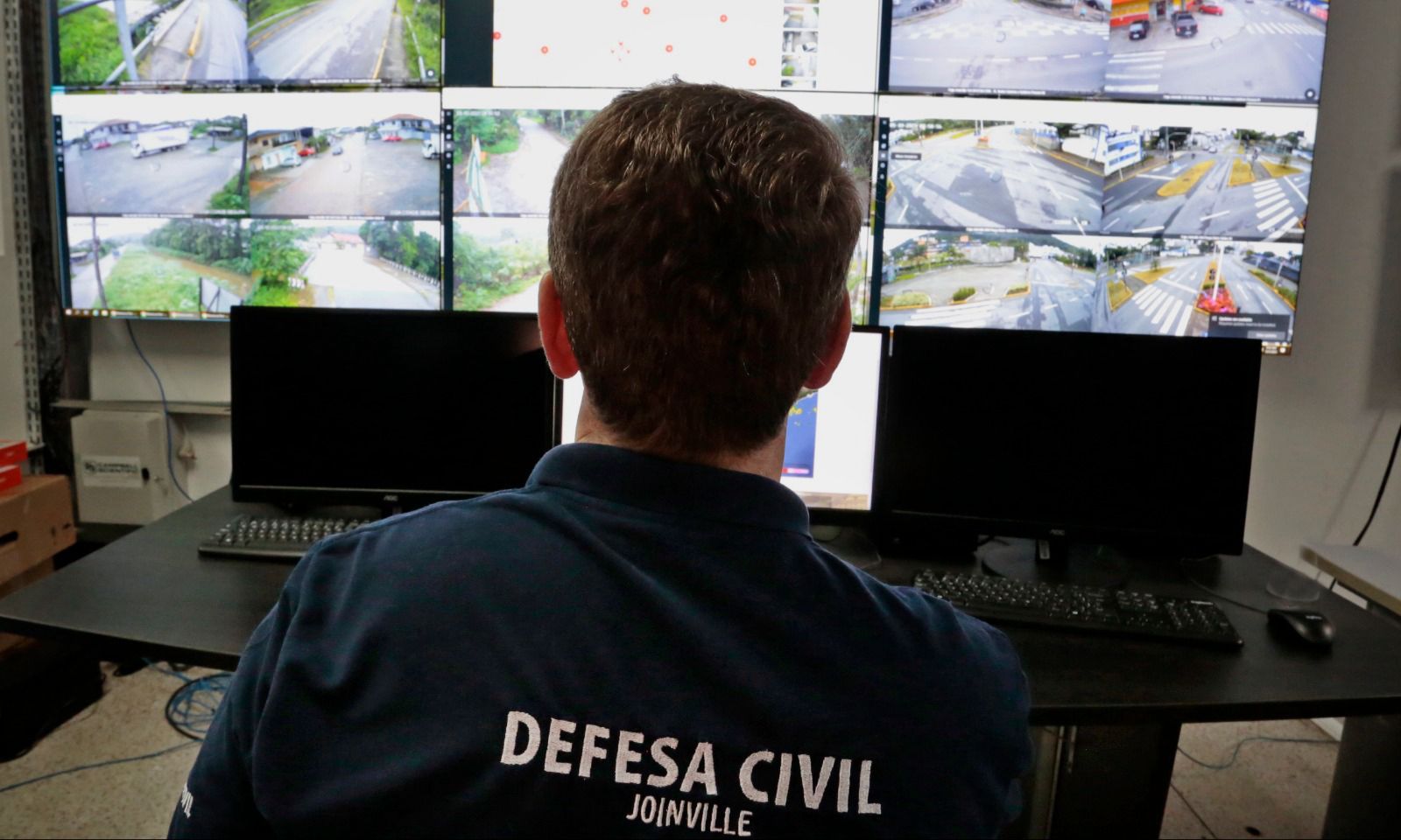 Defesa Civil monitora as chuvas na região - Foto divulgação