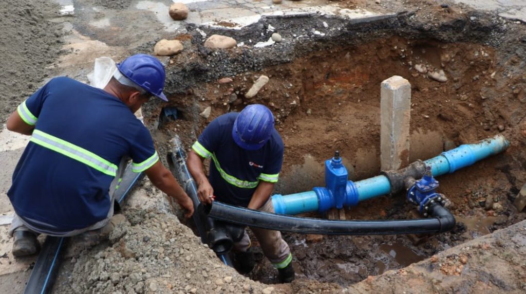 Obras Águas de Joinville - Foto divulgação.