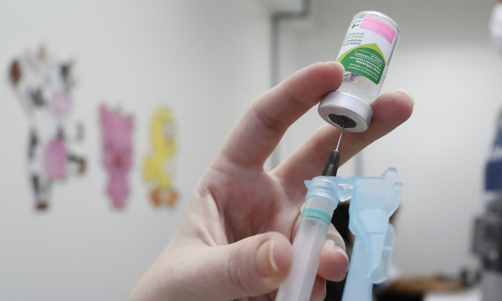 Vacinação contra a gripe - Foto divulgação