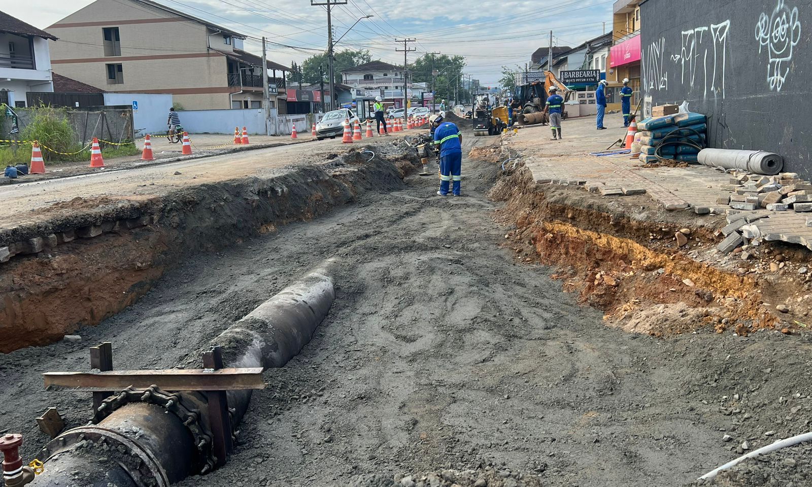 Obras de recapeamento - Foto divulgação