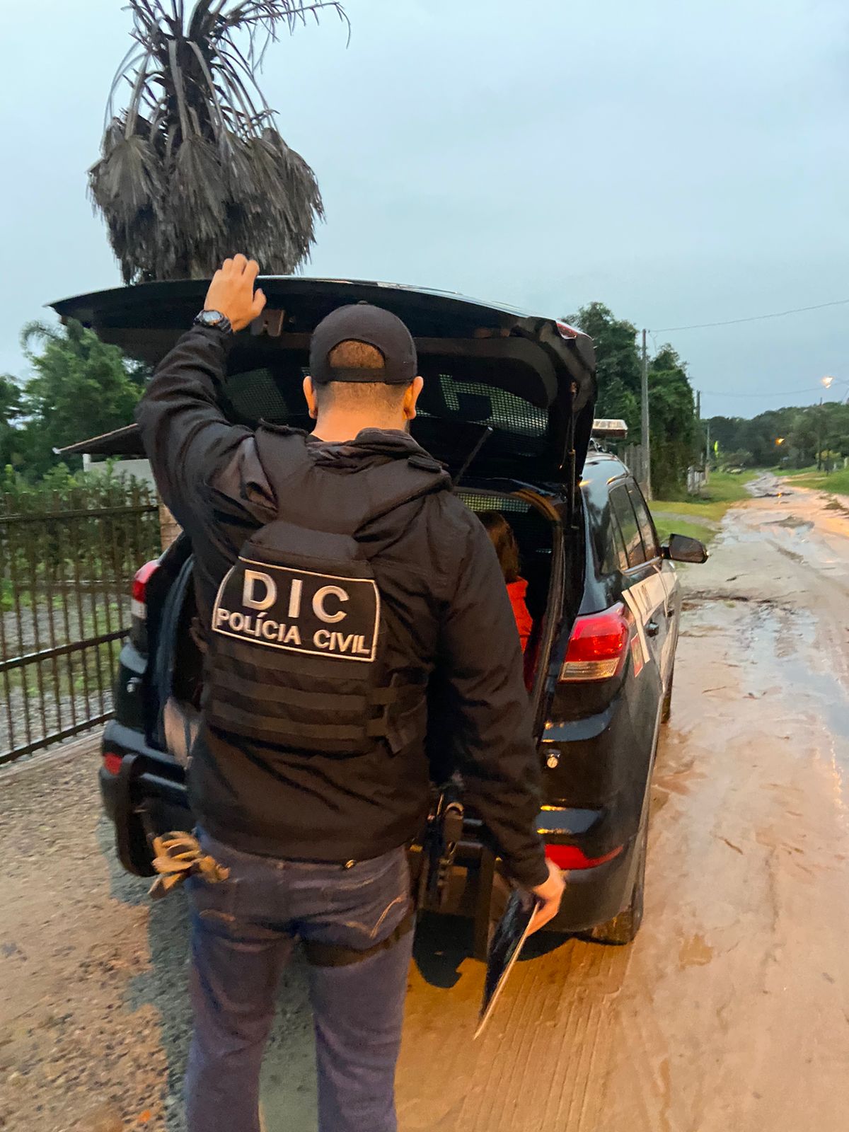 Traficantes presos em operação policial - Foto Divulgação