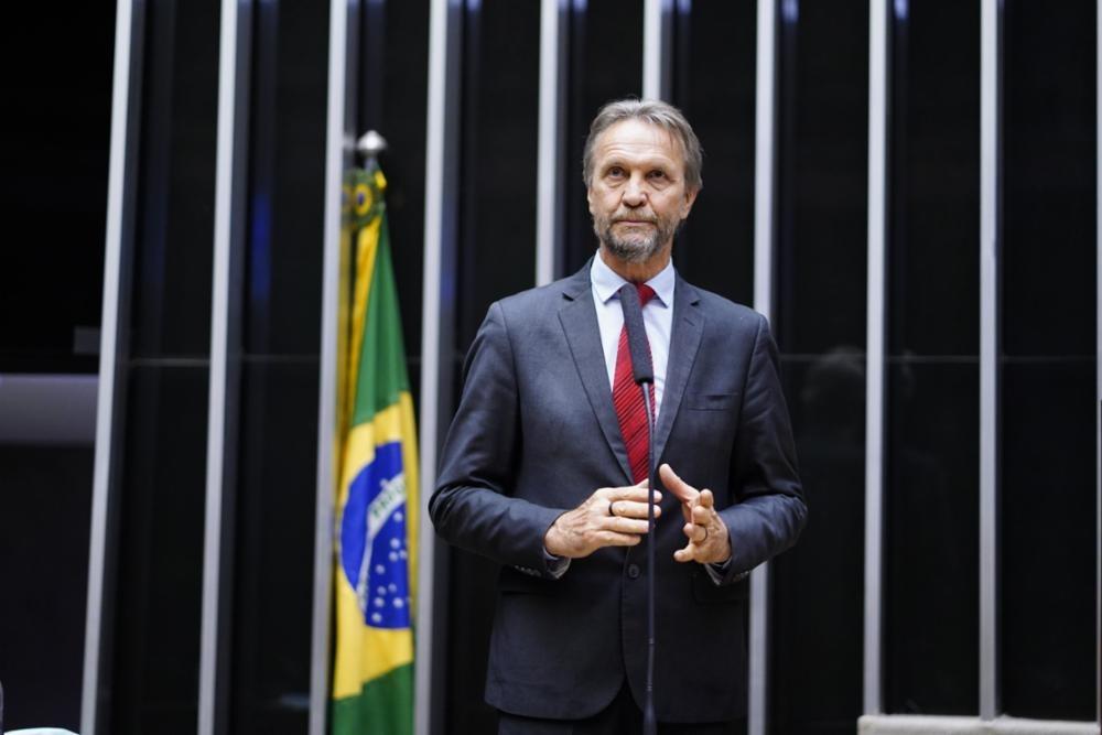 Deputado Pedro Uczai - Foto - Pablo Valadares Câmara dos Deputados