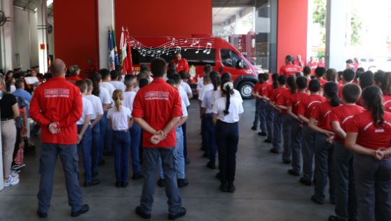 Programa Bombeiro Mirim de Joinville com vagas abertas - Foto Divulgação