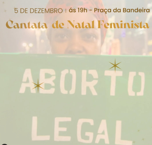 Ação contra a PEC que proíbe o Aborto Legal - Arte divulgação