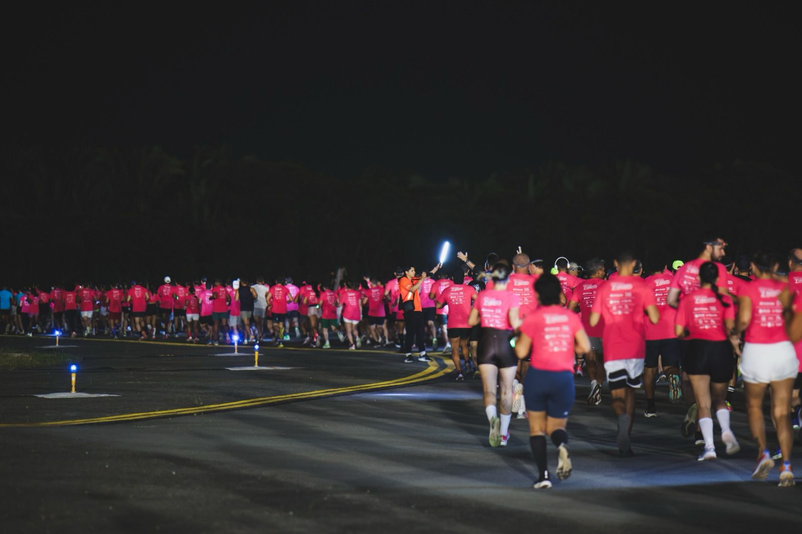 Corrida no aeroporto ocorrerá na madrugada, horário em que não há tráfego aéreo - Foto CCR