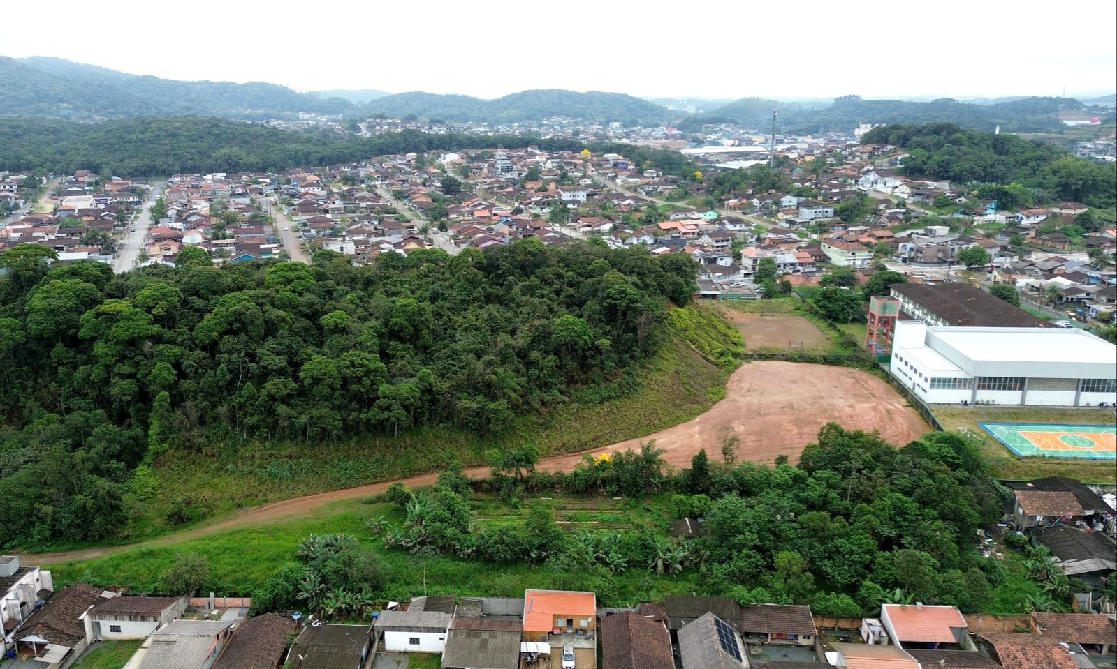 Localidade onde será construída a UBSF Paranaguamirim - Foto Divulgação