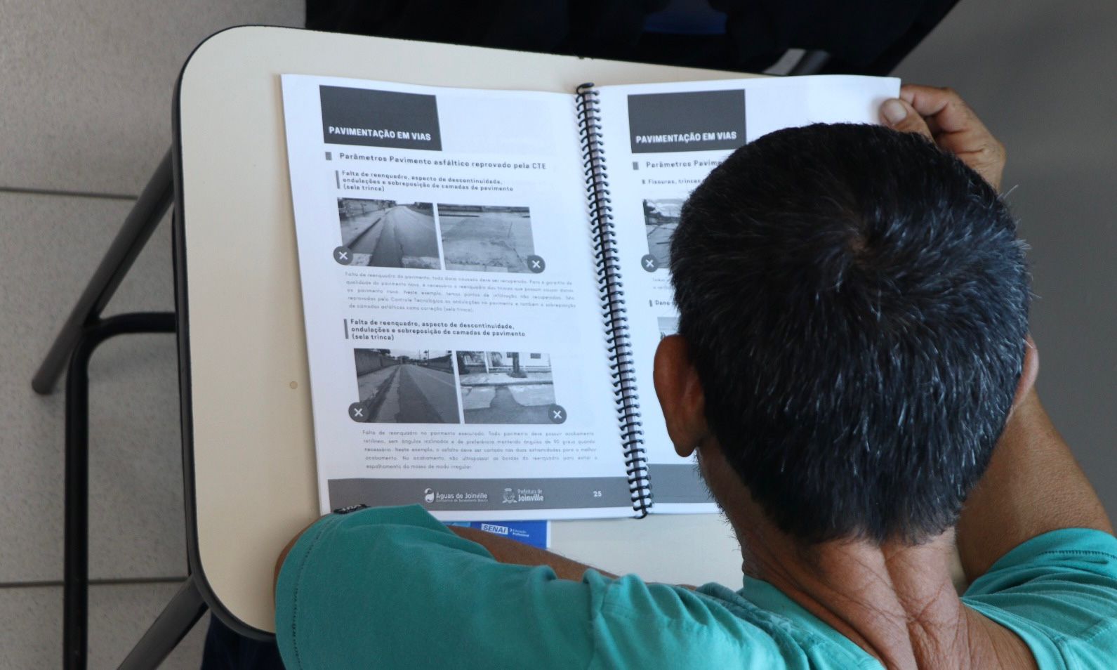 Moradores durante o curso - Foto: Divulgação